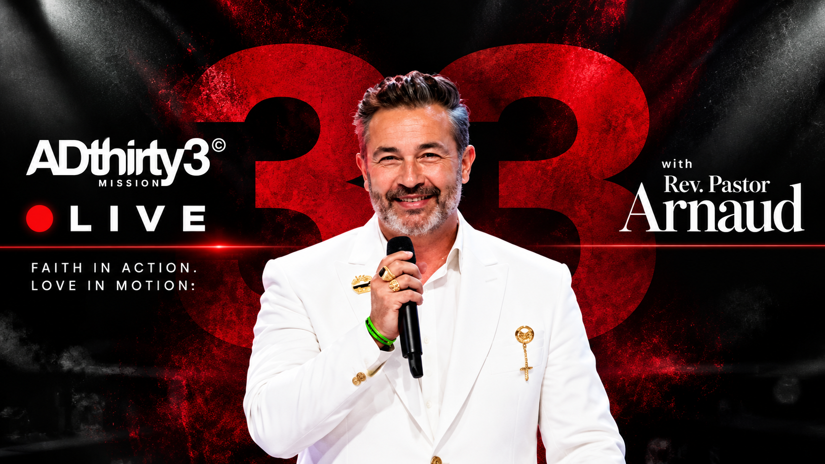 ADthirty3 LIVE with Rev. Pastor Arnaud